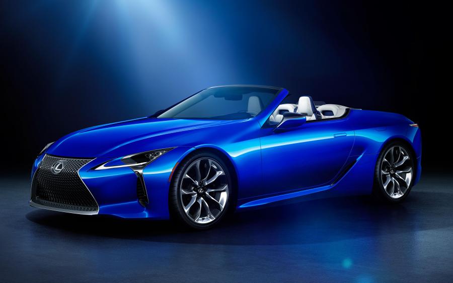 Lexus LC500 Structural Blue Convertible (JP) '2020
